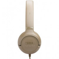 JBL Auricular de Casco Tune 530C Beig con Cable Tipo C y Microfono