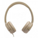 JBL Auricular de Casco Tune 530C Beig con Cable Tipo C y Microfono