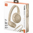 JBL Auricular de Casco Tune 530C Beig con Cable Tipo C y Microfono