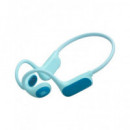 JBL Auricular Bluetooh Junior Free Azul Open Ear para Niños Diseño Abierto con Microfono