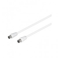 NIMO Cable Antena TV M/h 7.5MTRS Blanco WIR1204