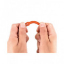 NIMO Cable de Red RJ45 M/m U/utp Cat 6A Cobre Moldeable 1.5MTR Blanco Rojo WIR1815