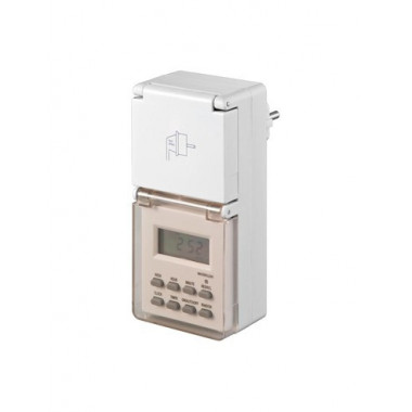 GOOBAY Programador  Digital Semanal de Exterior 3500W/16A MEL062