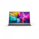 DENVER Monitor Portatil 15.6" PMO-15604 Gris Full HD Hdmi,Usb Tipo C,Funda Soporte Tapa Magnetica