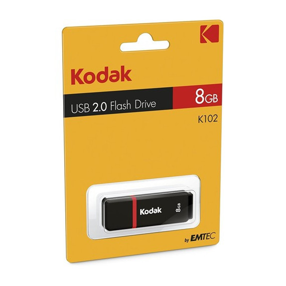 KODAK Pendrive 8GB USB 2.0 Negro