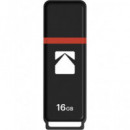 KODAK Pendrive 16GB USB 2.0 Negro Classic K102