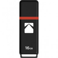 KODAK Pendrive 16GB USB 2.0 Negro Classic K102