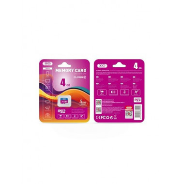 XO Tarjeta Memoria Micro Sdhc 4GB Clase 6