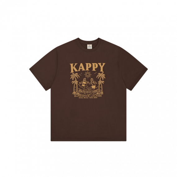 Camisetas Camiseta KAPPY Unisex Sundance Lounge Half Brown