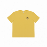 Camisetas Camiseta KAPPY Unisex Sunny Wink Half Yellow