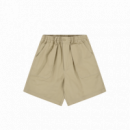 Pantalones KAPPY Unisex Cn Half Pants Beige