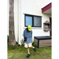 Pantalones KAPPY Unisex Cn Half Pants Beige