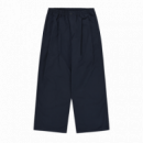 Pantalones KAPPY Unisex Two Tuck Wide Cn Navy