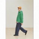 Pantalones KAPPY Unisex Two Tuck Wide Cn Navy