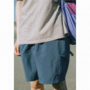 Pantalones KAPPY Unisex Ripstop String Half Navy