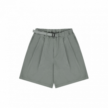 Pantalones KAPPY Unisex Two Tuck Wide Half Light Gray