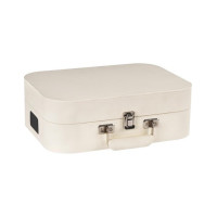 DENVER Tocadisco Retro VPL-130 en Maletin Blanco Grabacion USB con Alatavoz 2X10W ,rca,aux In
