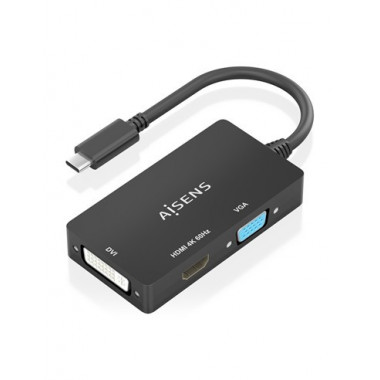 AISENS Adaptador Tipo C/m a Vga,dvi,hdmi Hembra 0.15CM A109-0954