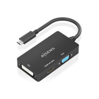 AISENS Adaptador Tipo C/m a Vga,dvi,hdmi Hembra 0.15CM A109-0954