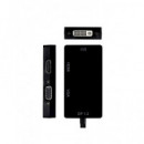 AISENS Adaptador Displayport/m a Vga/h,dvi/h,hdmi/h  A125-0465