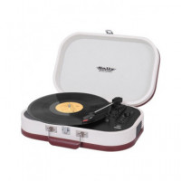 TREVI Tocadisco Sally TT1020BT Beig MP3, Usb, Bluetooth, Altavoces Incorporados