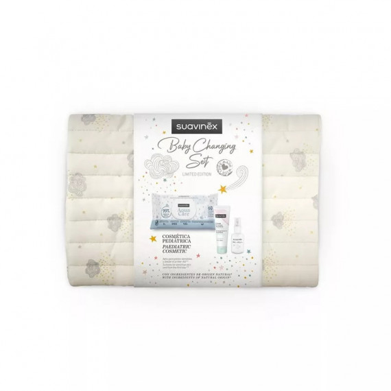 Set Paseo Portatoallitas con Cosmética de Bebé SUAVINEX