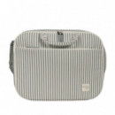 Maleta Praliné Rayas WALKING MUM