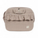 Maleta Praliné Vichy Walking Mum