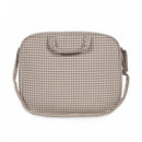 Maleta Praliné Vichy Walking Mum