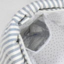 Bolsa Canastilla Praliné Rayas Walking Mum