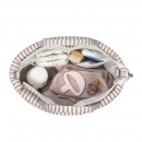 Bolsa Canastilla Praliné Rayas Walking Mum