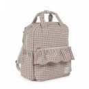 Mochila Praliné Vichy WALKING MUM