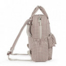 Mochila Praliné Vichy WALKING MUM