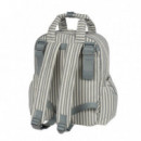 Mochila Praliné Rayas Walking Mum