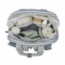 Mochila Praliné Rayas Walking Mum