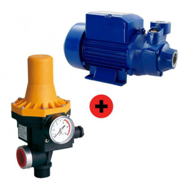 Pack Electrobomba Periferica 0.5HP + Prescontrol AIRMEC