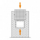 Foco Led Curvo Solar Serie Nova  AIRMEC Cct 3000K 4000K 6500K 300W