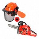 Pack Motosierra 61.5CC 50CM + Casco Completo TAKUMA