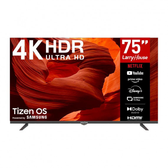 Televisor 4K Smart TV BLUETOOTH LARRYHOUSE 75"