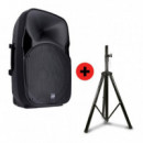 Pack Altavoz 15" Bateria Pro + Tripode LARRYHOUSE