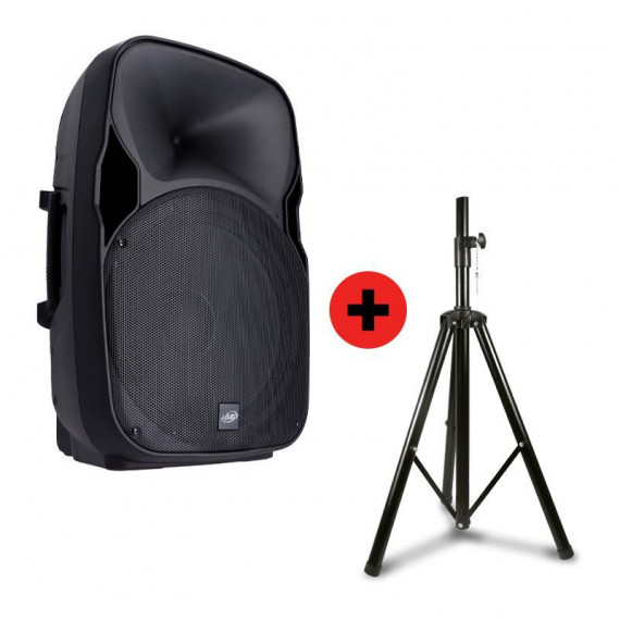 Pack Altavoz 15" Bateria Pro + Tripode LARRYHOUSE