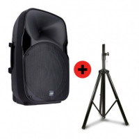 Pack Altavoz 15" Bateria Pro + Tripode LARRYHOUSE