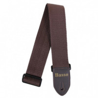 Correa Basso Guitarra y bajo 5 Cm Marron   ENRIQUE KELLER