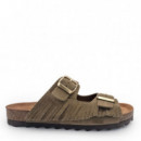 Nature Feet Sandalias Khaki 7522-KAKI