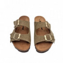 Nature Feet Sandalias Khaki 7522-KAKI