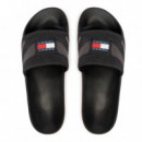 Chanclas con pala de jacquard