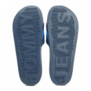 Chanclas con pala de jacquard