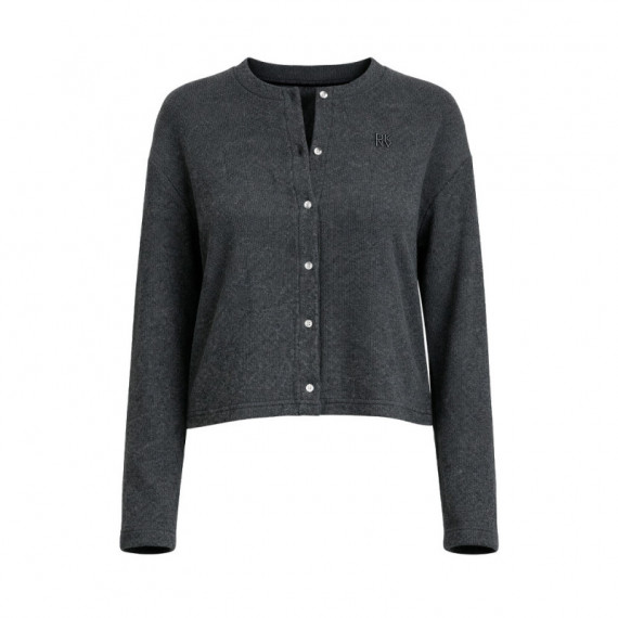 Cárdigan Con Mangas Largas Y Botones