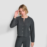 Cárdigan con Mangas Largas y Botones  DKNY