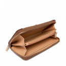 Cartera Karnilla Logo Large Zip Around  GUESS